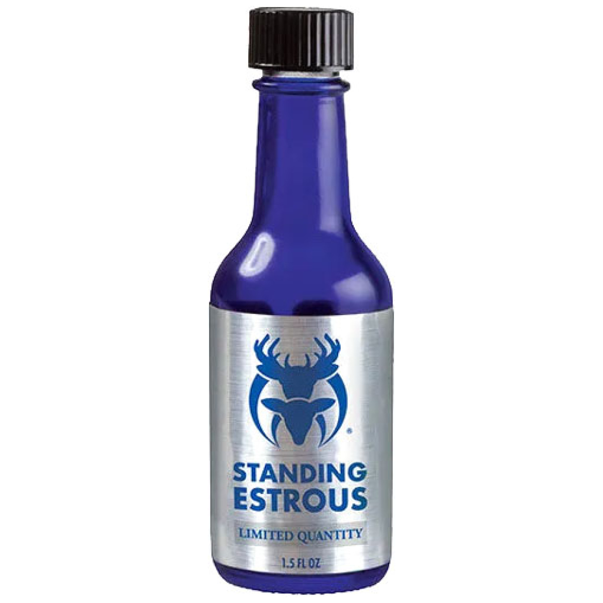 Oa1339_1. Jpg - code blue deer lure standing - estrus platinum 1. 5fl ounces - oa1339 1