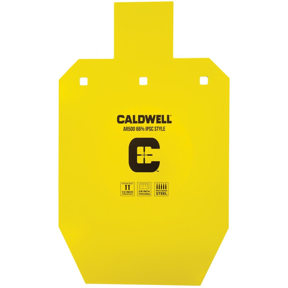 Ph1116702. Jpg - caldwell ar500 66% ipsc steel target - ph1116702