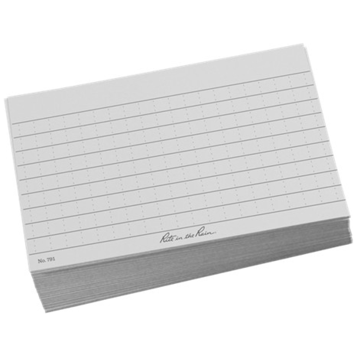 Rir-791. Jpg - index cards - gray (3'' x 5'') - rir 791