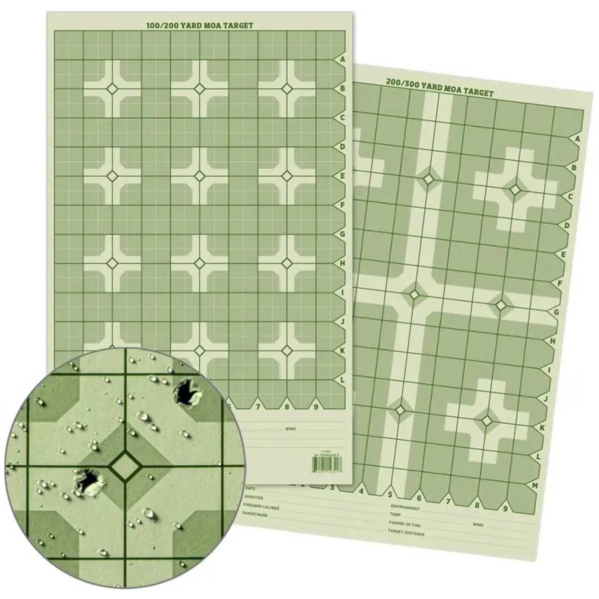 Rir-tgmoalr-c. Jpg - precision distance cross moa shooting target - 11x17 - rir tgmoalr c