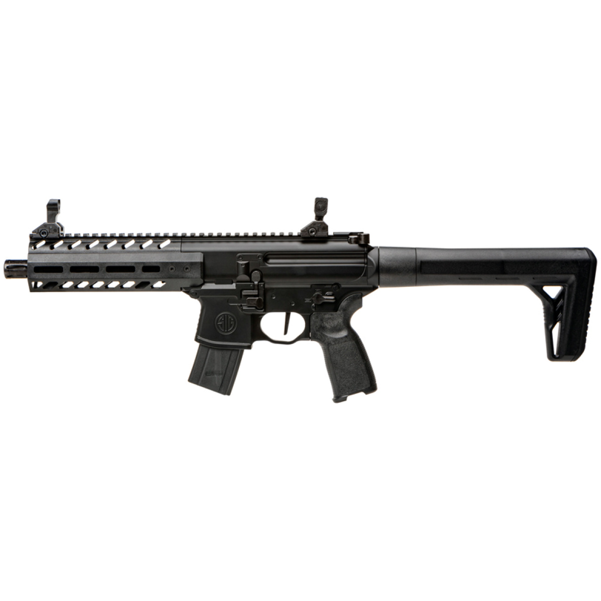 S2456_left. Jpg - sig air-mpx-177-g2-blk. 177 - 90gr co2 air rifle 30rd black - s2456 left