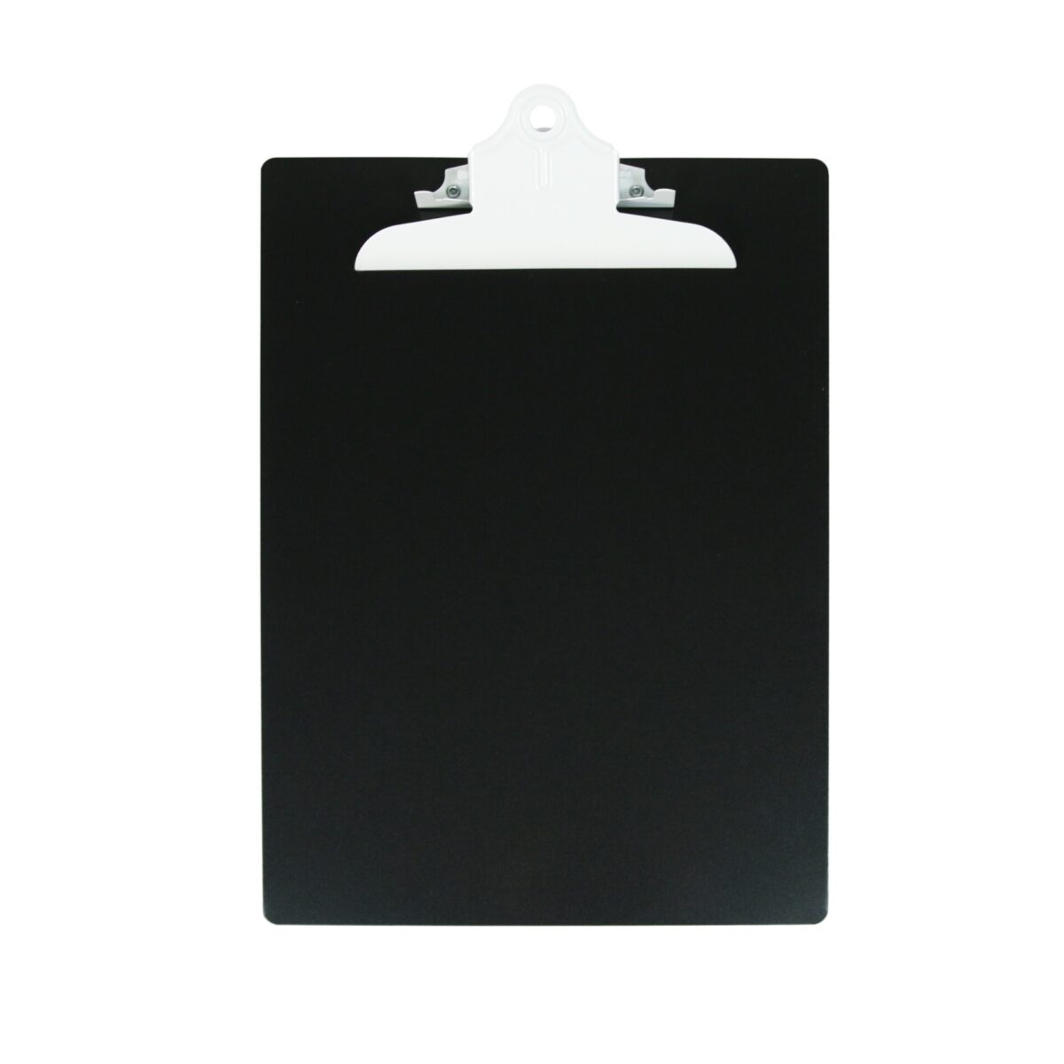 Sa-24517. Jpg - letter size aluminum clipboard w/ clip - black - sa 24517