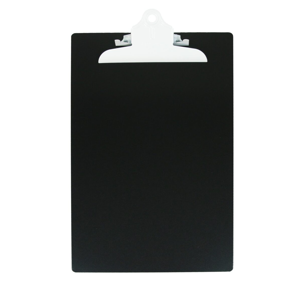 Sa-24519. Jpg - legal size aluminum clipboard w/ clip - black - sa 24519