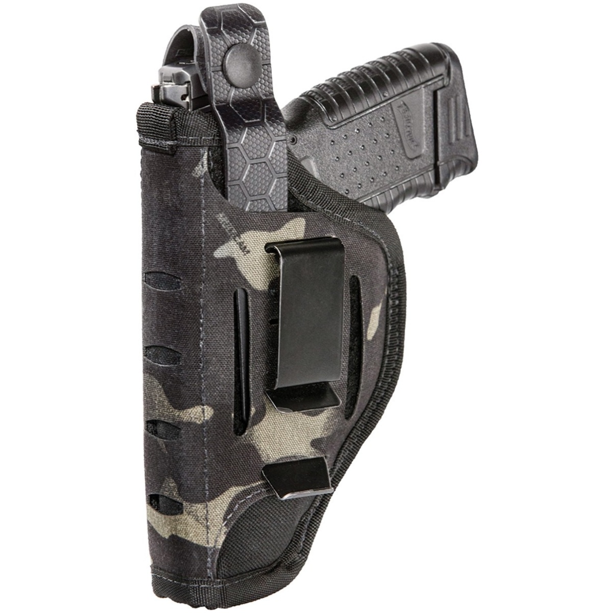 Sen-35ah05mb. Jpg - nylon outside the pant holster - multicam black - 3. 25''-3. 75'' med/lg auto - sen 35ah05mb