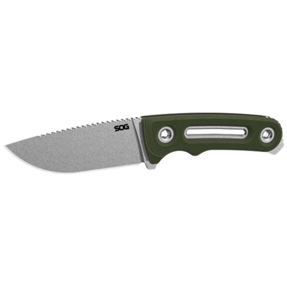 Sog17350157. Jpg - sog knife provider fx 3. 25" ss - /g10 od green w/pres box - sog17350157