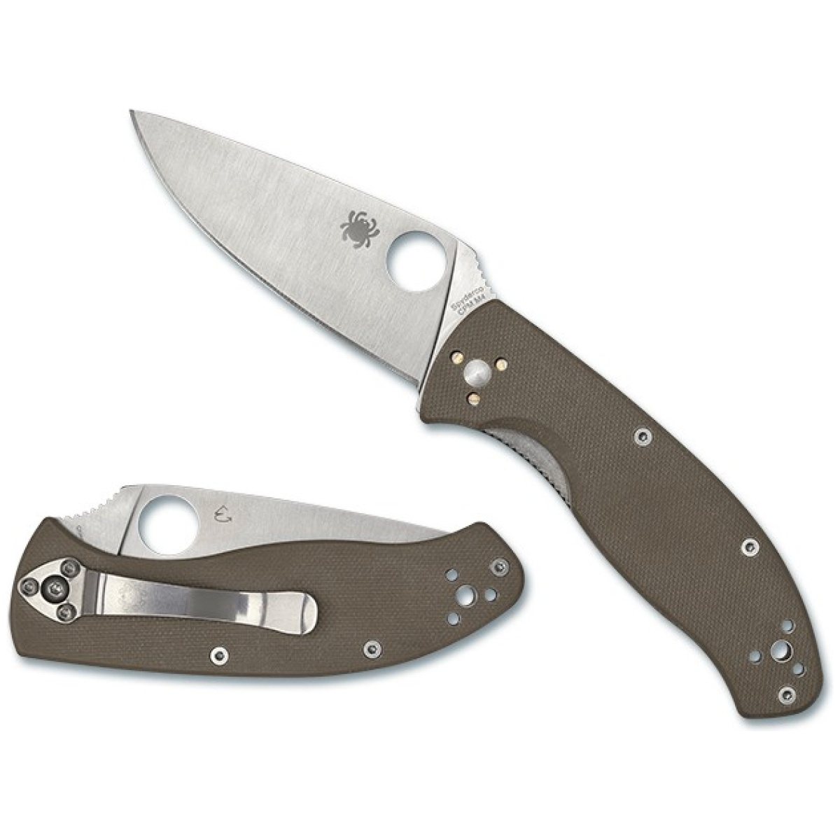 Spy-c122gbnm4p. Jpg - tenacious brown g-10 cpm m4 - spy c122gbnm4p