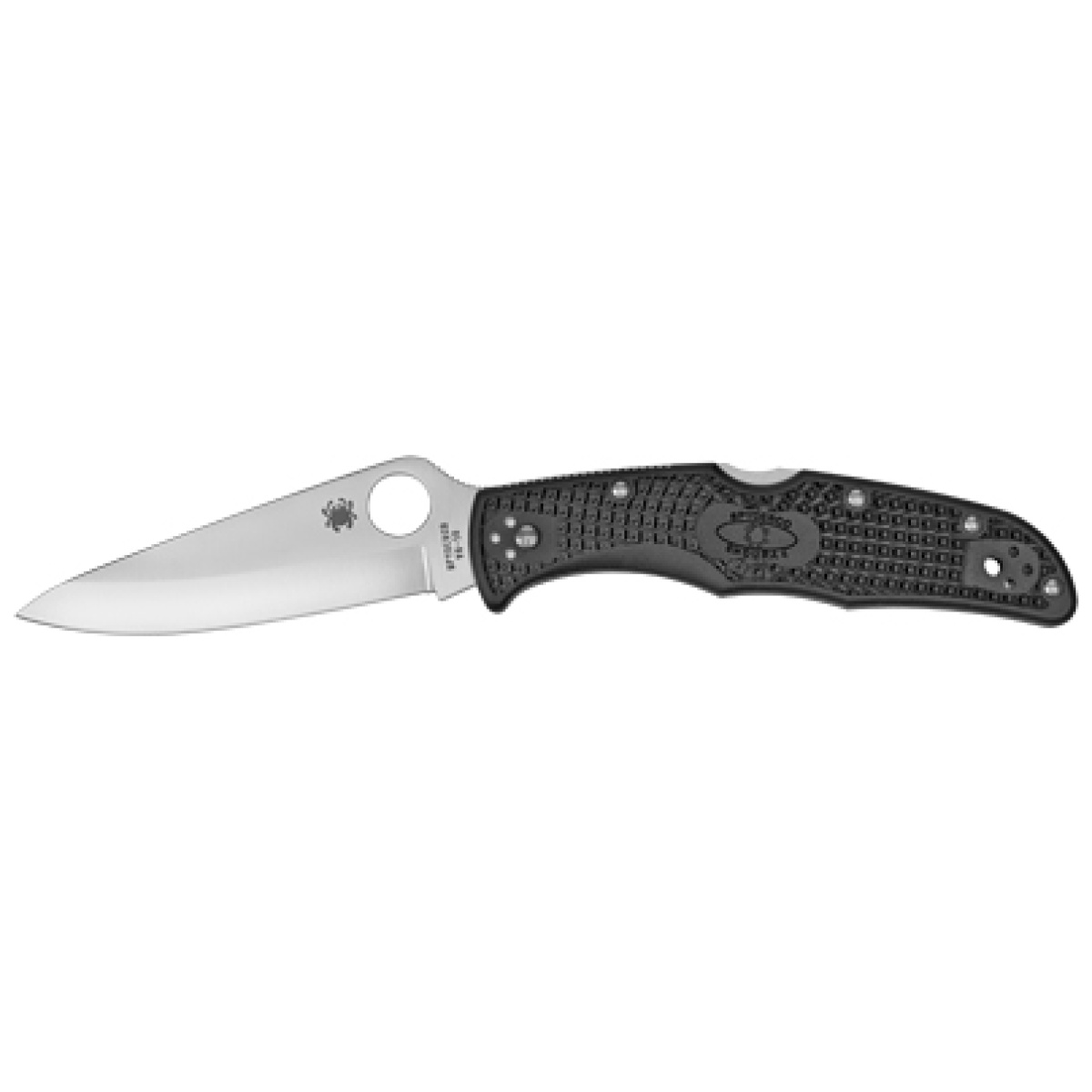 Spyc10pbk_1-1. Jpg - spyderco endura 4 nylon plainedge - spyc10pbk 1 1