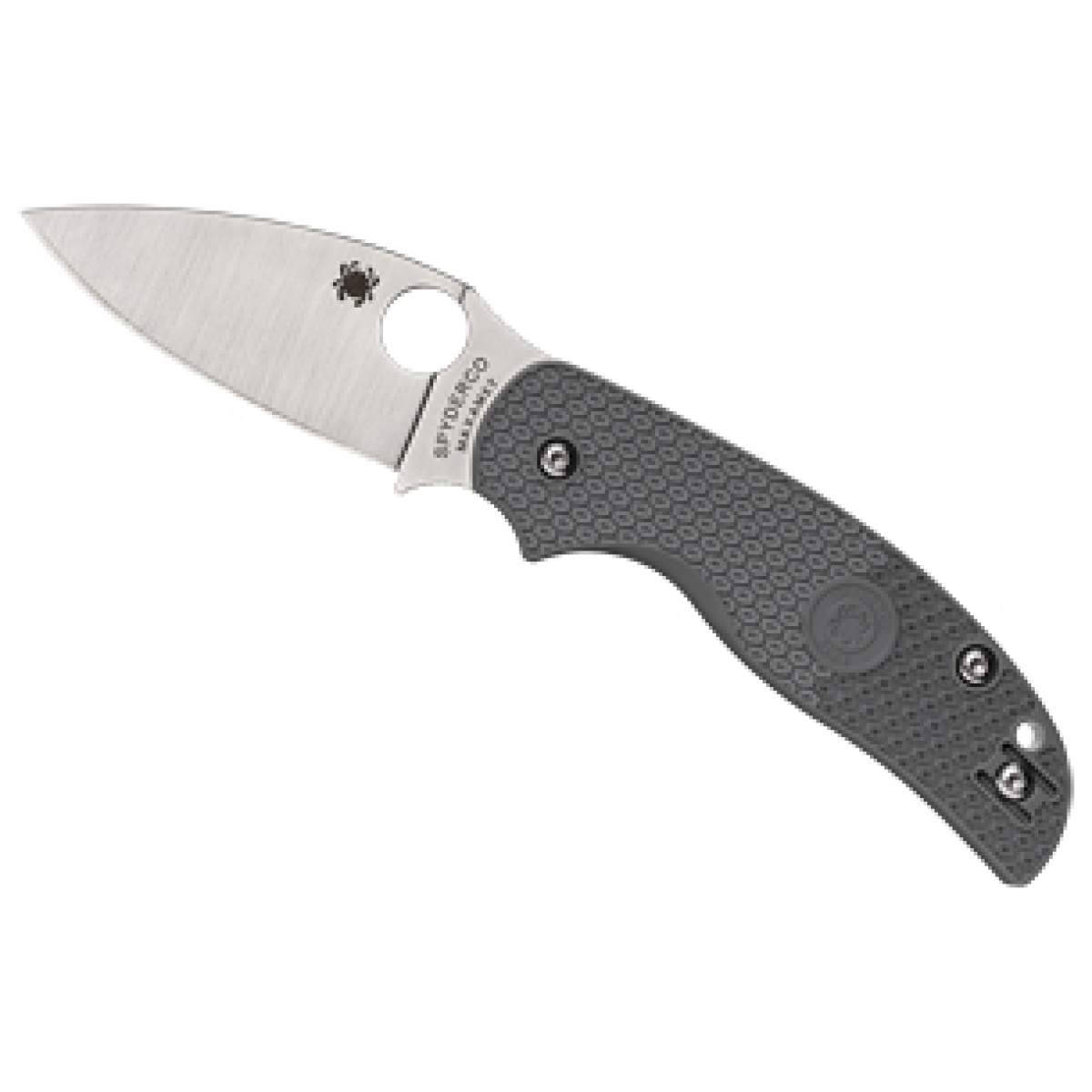 Spyc123pgy_1. Jpg - spyderco sage 5 lw maxamet gry - spyc123pgy 1