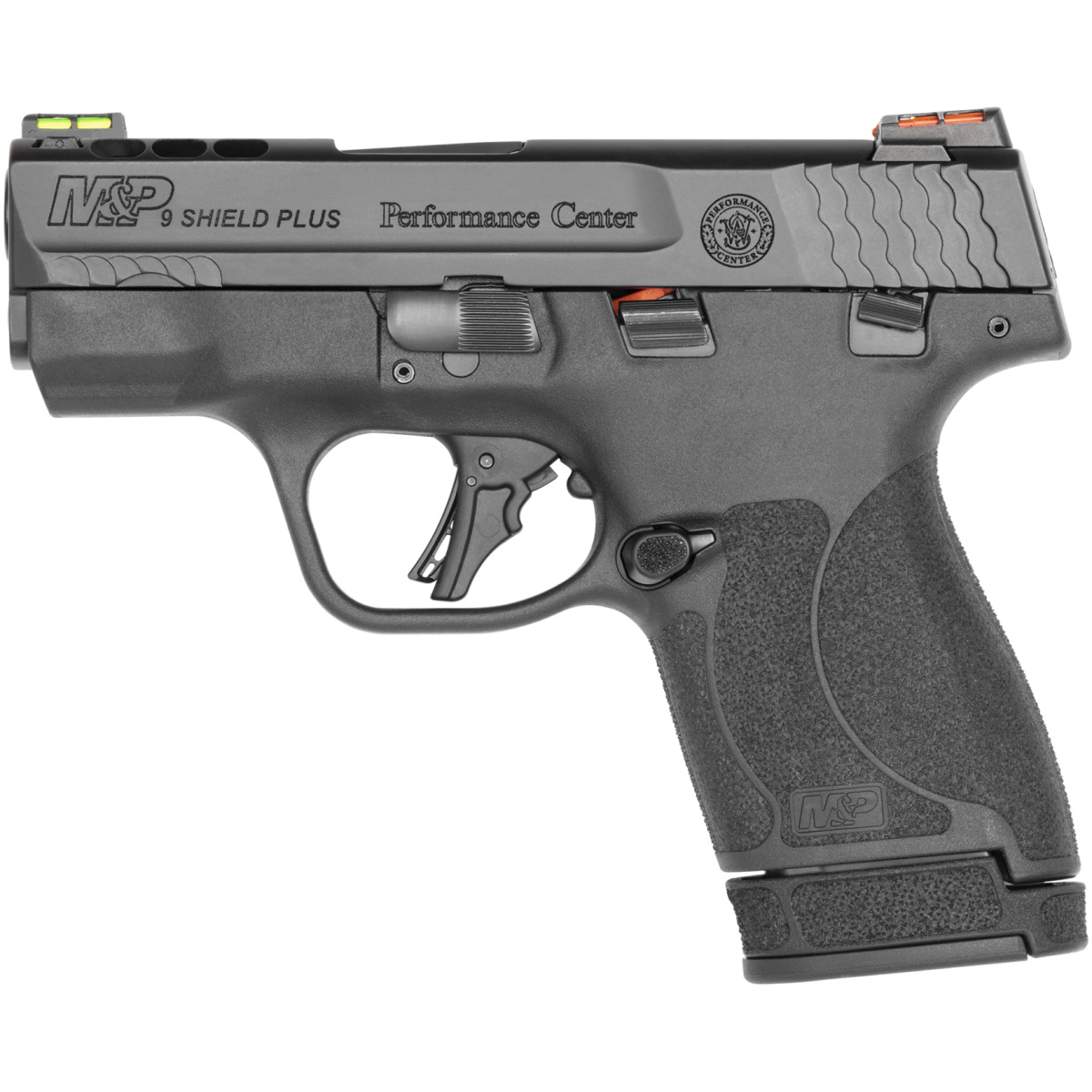 Swfg13254. Png - performance center m&p9 shield plus w/ thumb safety - swfg13254