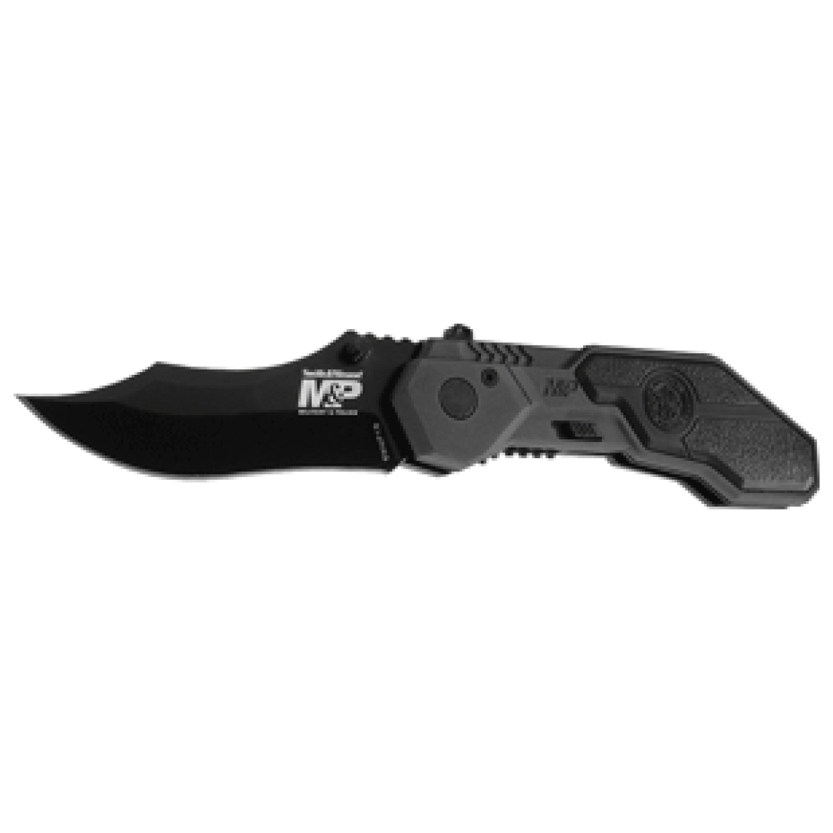 Swmp1b. Gif - s&w knife m&p spring assist - 2. 9" s/s blackened aluminum - swmp1b