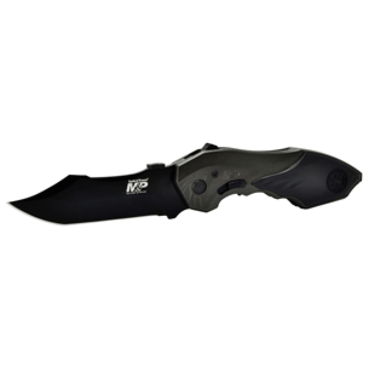 Swmp5l. Gif - s&w knife m&p 2nd gen spring - assist 3. 5" bowie style blade - swmp5l