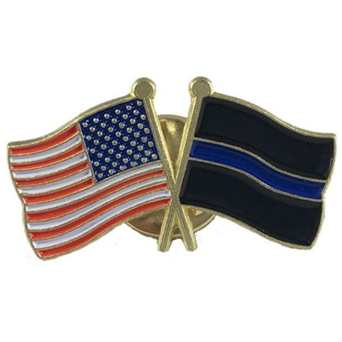 Tbl-am-tbl-pin. Jpg - thin blue line (black background) and american pin, combination - tbl am tbl pin