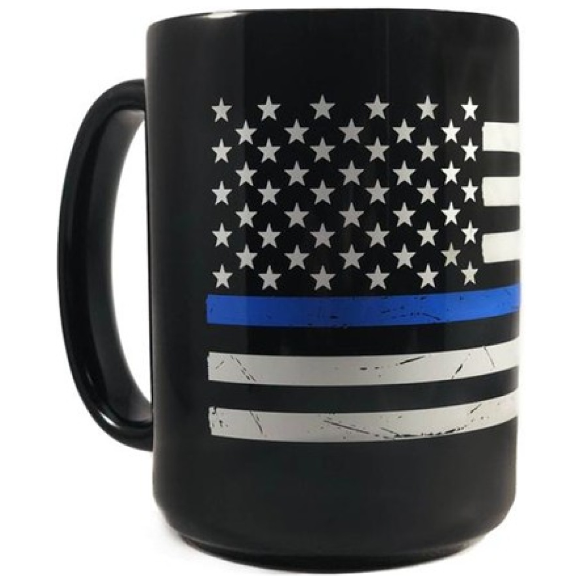 Tbl-mug-dist-tbl-11. Jpg - thin blue line american coffee mug, 11 ounce - tbl mug dist tbl 11