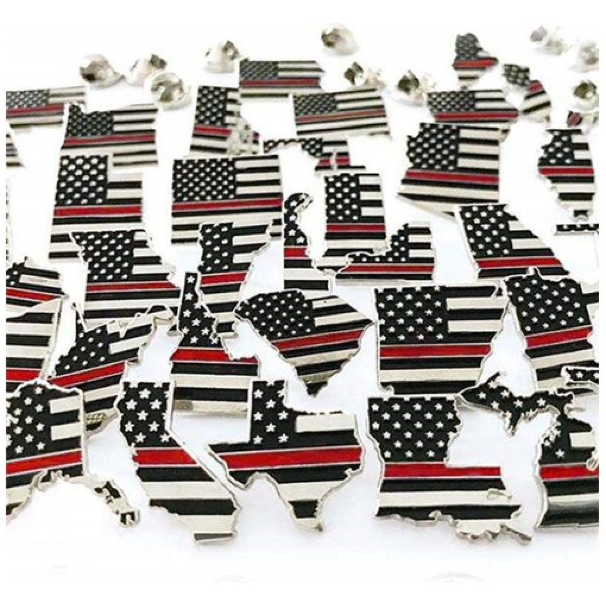 Tbl-ny-trl-pin. Jpg - new york, thin red line american flag pin - tbl ny trl pin