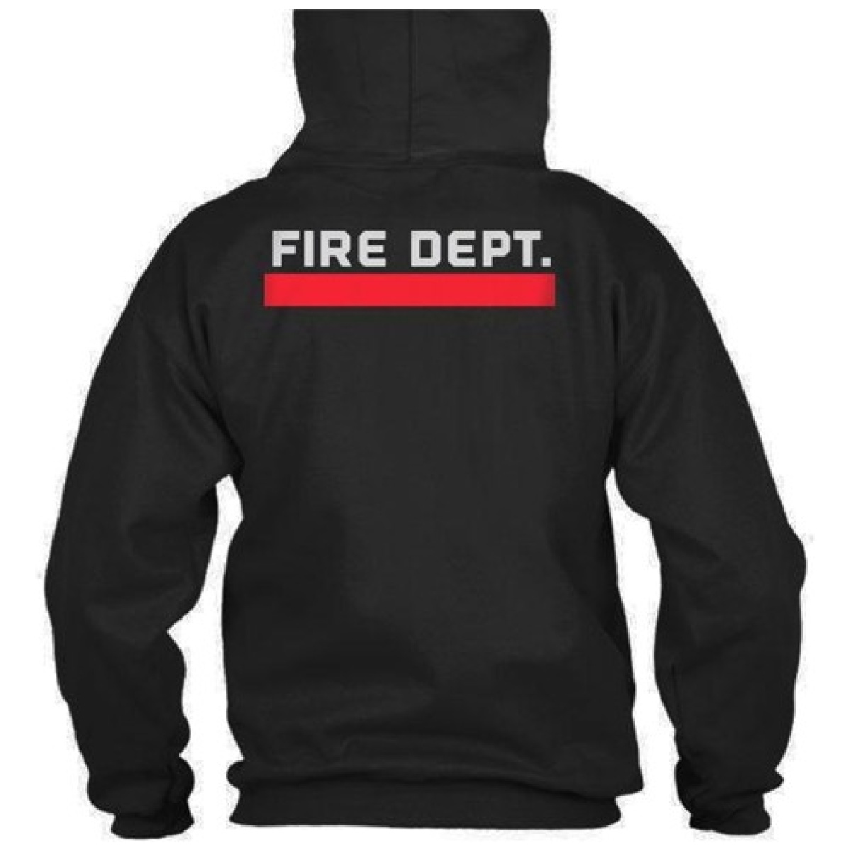 Tbl-red-h-black-2xl. Jpg - hoodie - thin red line flag - fire department - tbl red h black 2xl