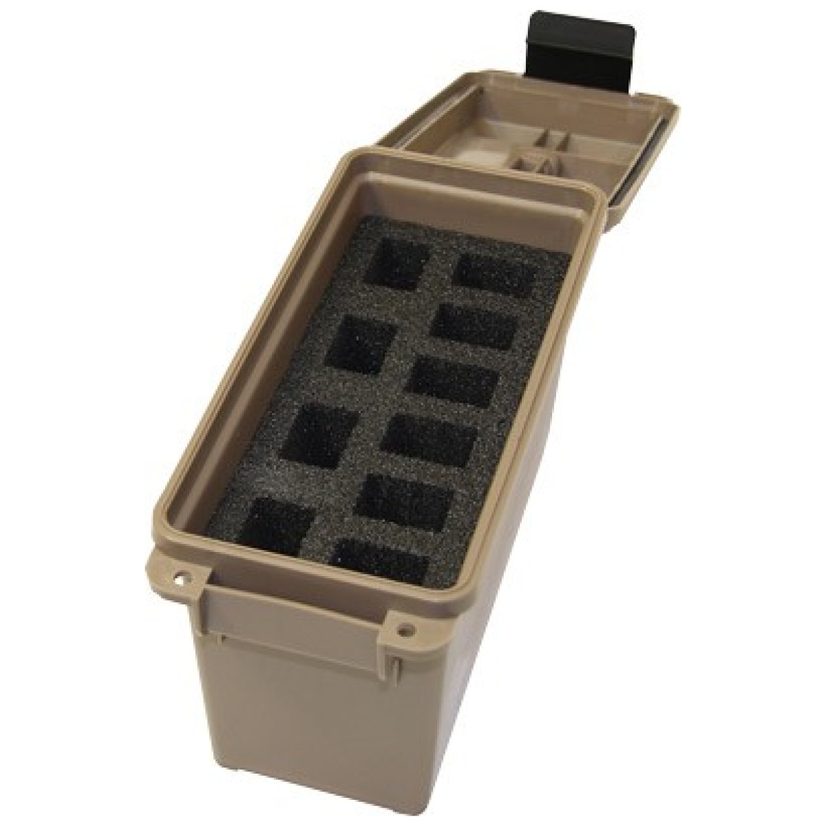 Tmchg. Jpg - mtm tactical magazine can dark - earth holds 10 ds handgun mags - tmchg