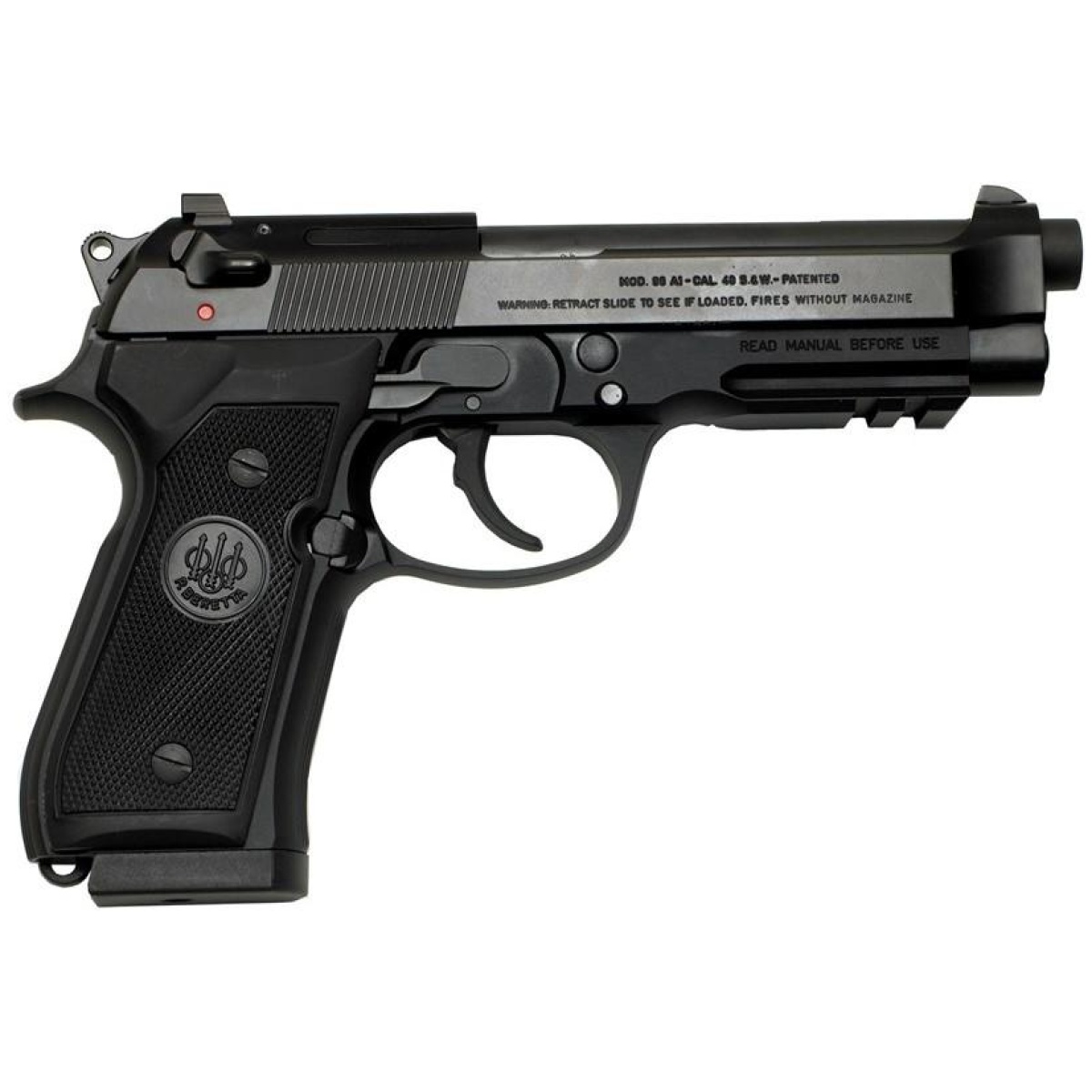 Ukj9a4f10-1-1. Jpg - beretta 96a1 handgun. 40 s&w 12rd magazines (3) 4. 9" barrel black - ukj9a4f10 1 1