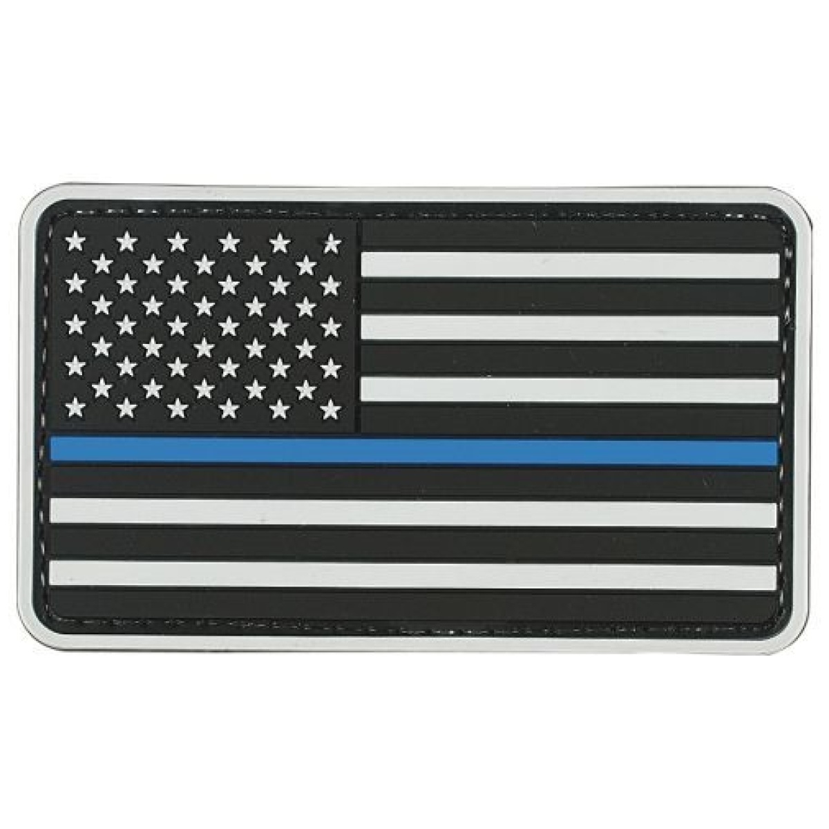 Vdt07-0907000000. Jpg - american flag blue line patch - vdt07 0907000000