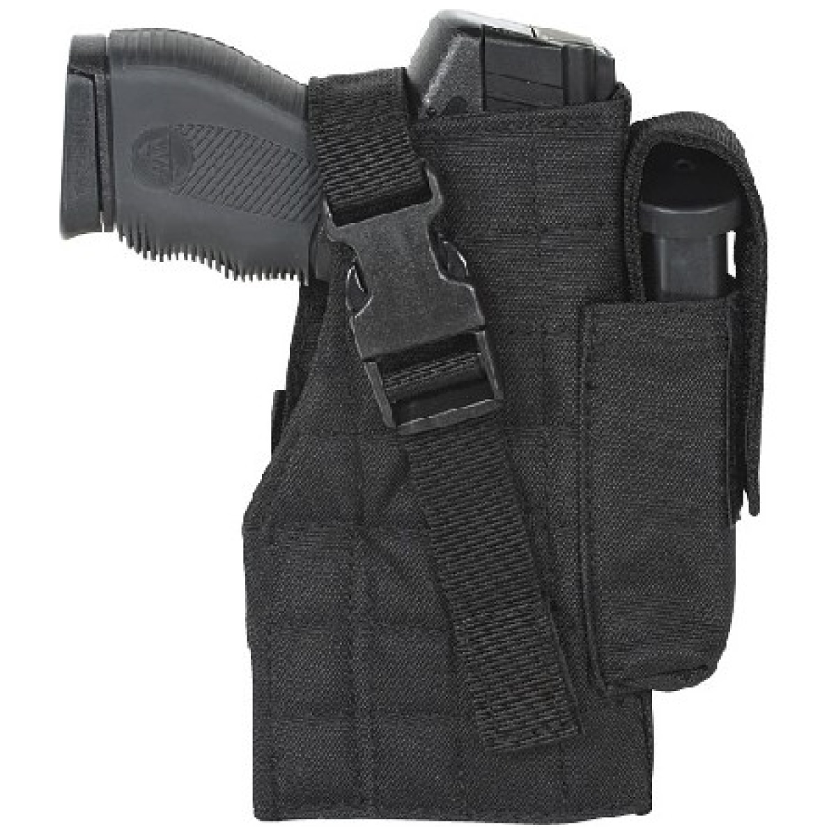 Vdt25-0029001001. Jpg - tactical molle holster w/ attached mag pouch - vdt25 0029001001