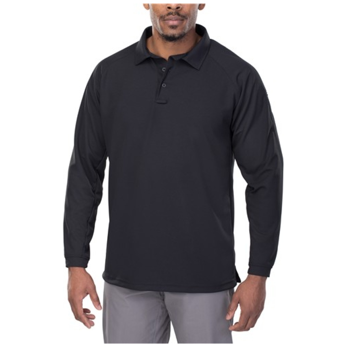 Vtx-vtx4020pbkmedium. Jpg - vertx coldblack men's long sleeve polo - vtx vtx4020pbkmedium