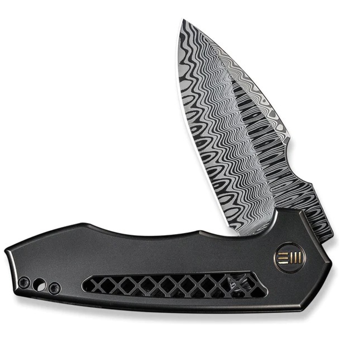 We-we23019-ds1. Jpg - harpen flipper knife titanium handle - we we23019 ds1