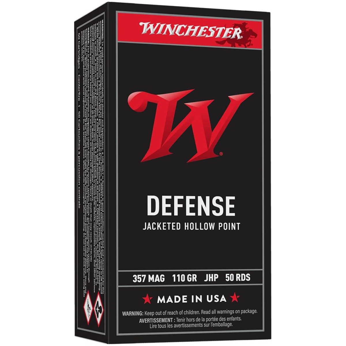 Wnq4204_1. Jpg - winchester usa handgun ammunition. 357 mag 110 gr jhp 50/ct - wnq4204 1