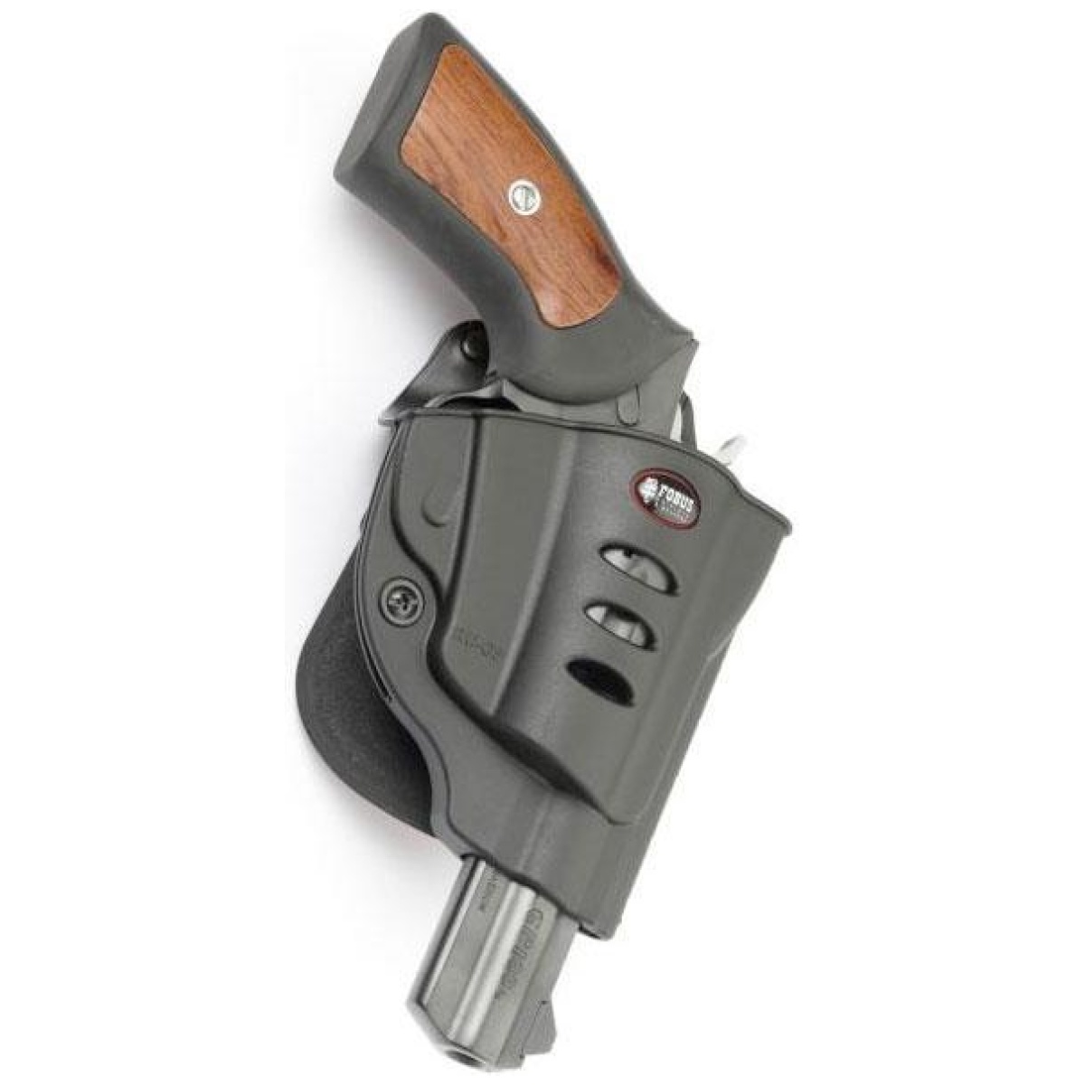 Xgrugp. Jpg - fobus evolution series paddle holster for ruger gp100 in black right hand - xgrugp