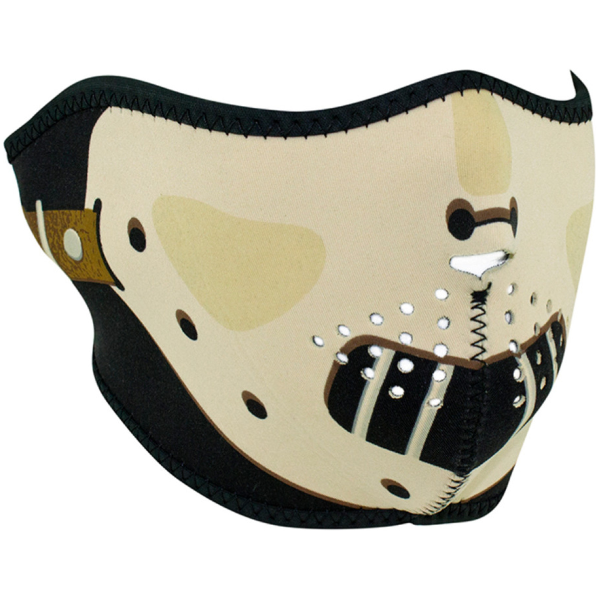 Zan-wnfm038h. Jpg - neoprene half face mask - zan wnfm038h