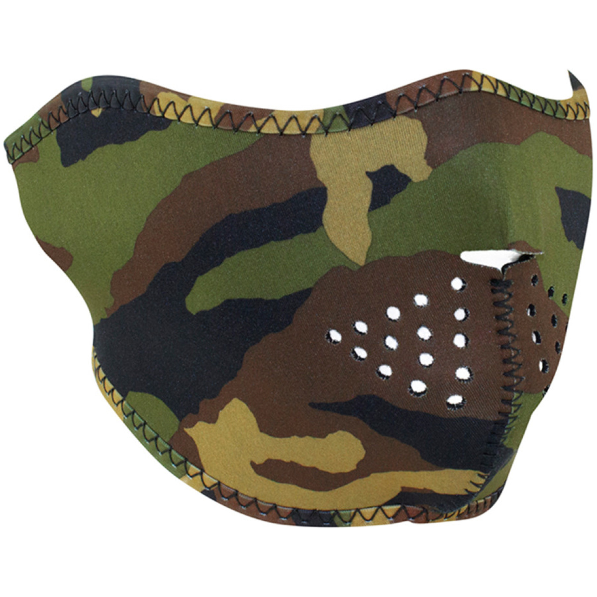 Zan-wnfm118h. Jpg - neoprene half face mask - zan wnfm118h