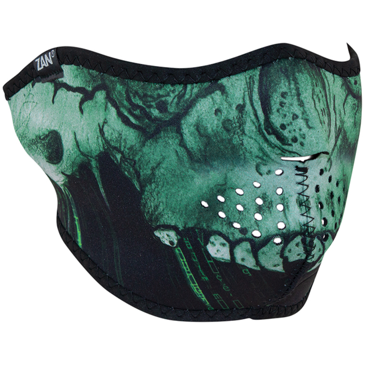 Zan-wnfm452h. Jpg - neoprene half face mask - zan wnfm452h