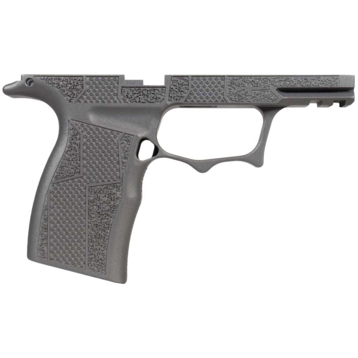 Zcstgm-1. Jpg - shark coast tactical custom x65 sharktooth grip module for sig sauer p365x - black - zcstgm 1