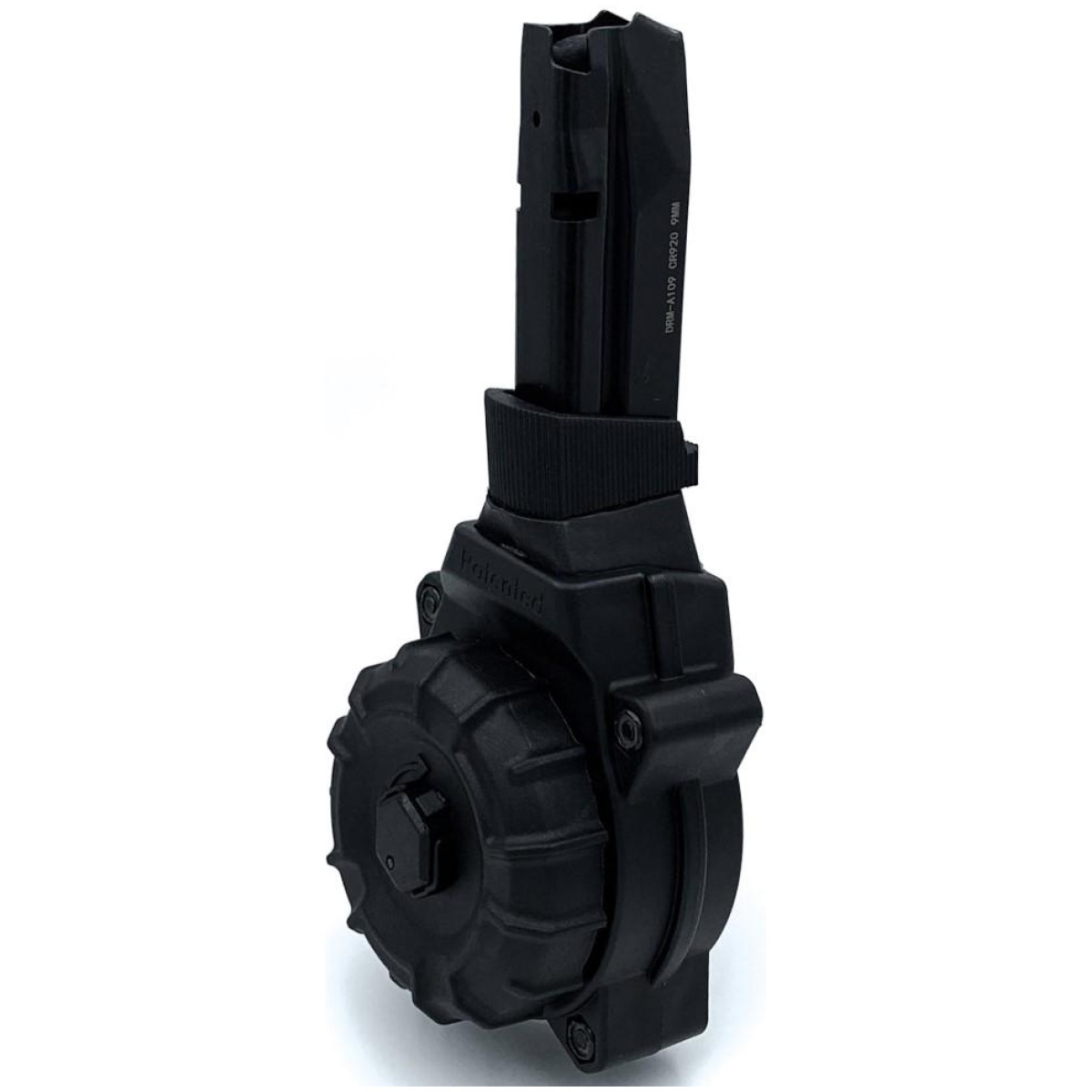 Zmdrma109-1. Jpg - promag shadow systems cr920 handgun magazine drum black 9mm luger 30/rd - zmdrma109 1