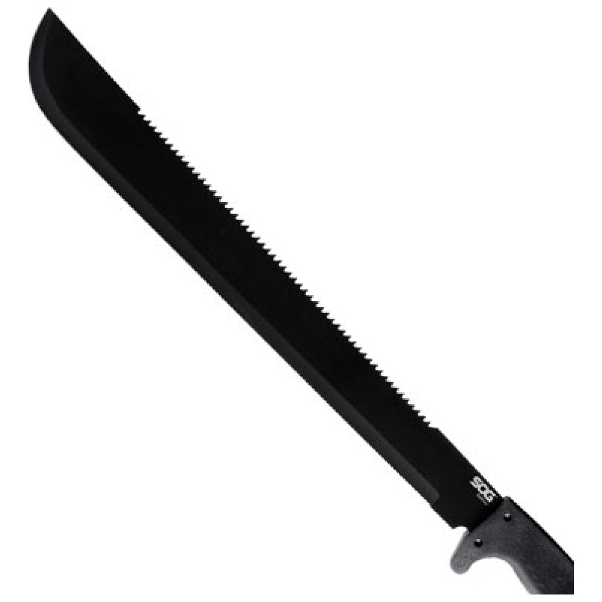 Mc02n_blade. Jpg - sog machete sogfari 18" - black w/sheath - mc02n blade