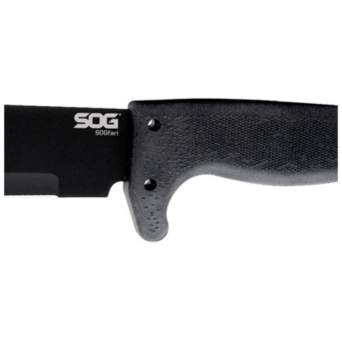 Mc02n_close-up. Jpg - sog machete sogfari 18" - black w/sheath - mc02n close up