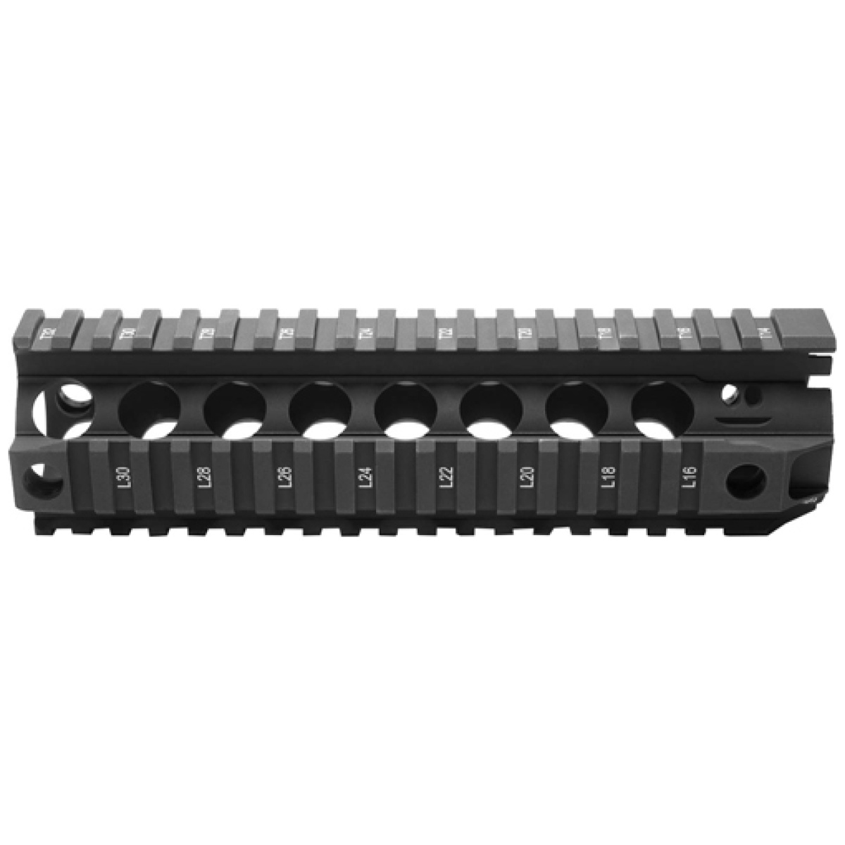 Qrf8556blk. Jpg - bcm rail picatinny free float - 8" black fits ar-15 - qrf8556blk