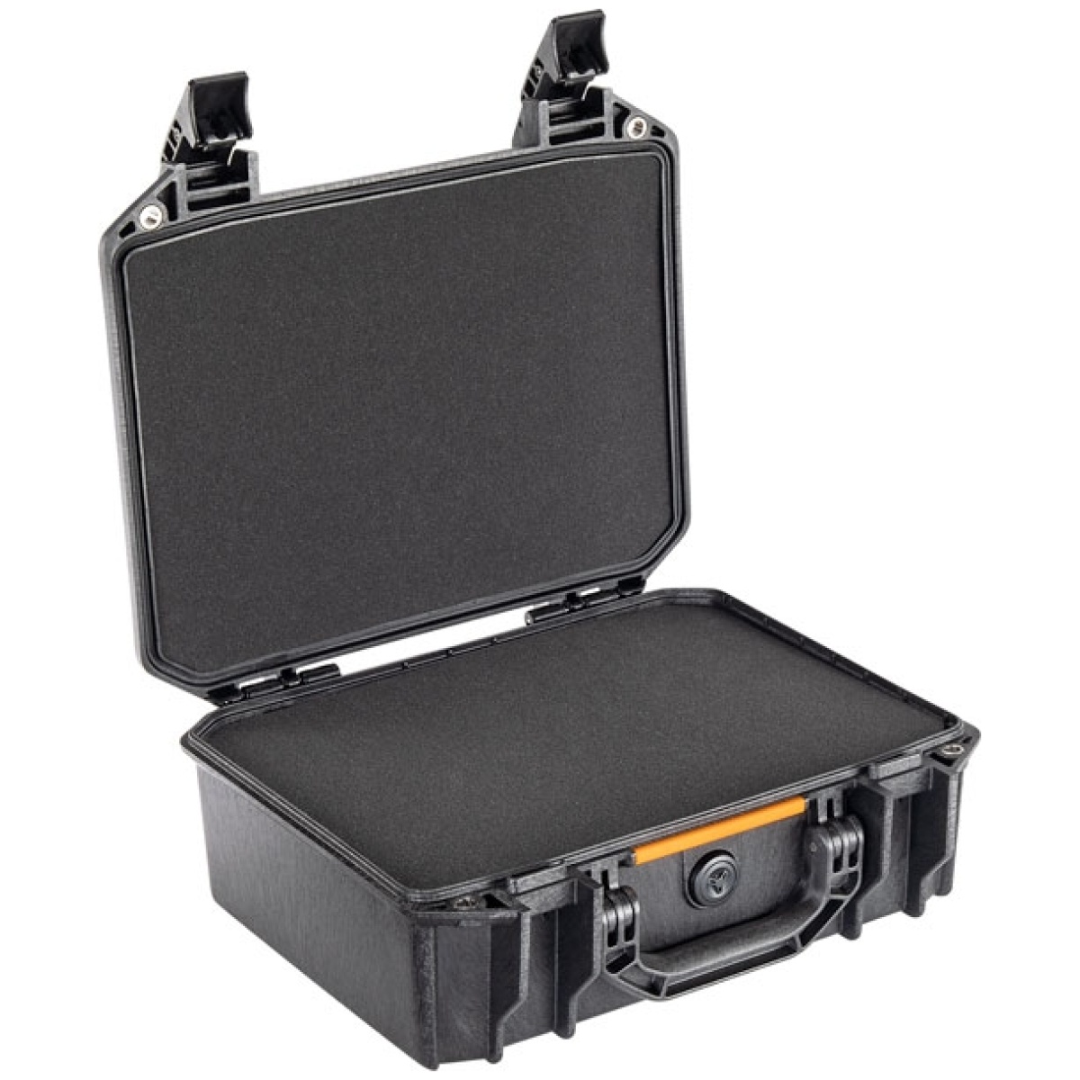 Vcv200_open. Jpg - pelican vault medium pistol - case w/ foam black - vcv200 open