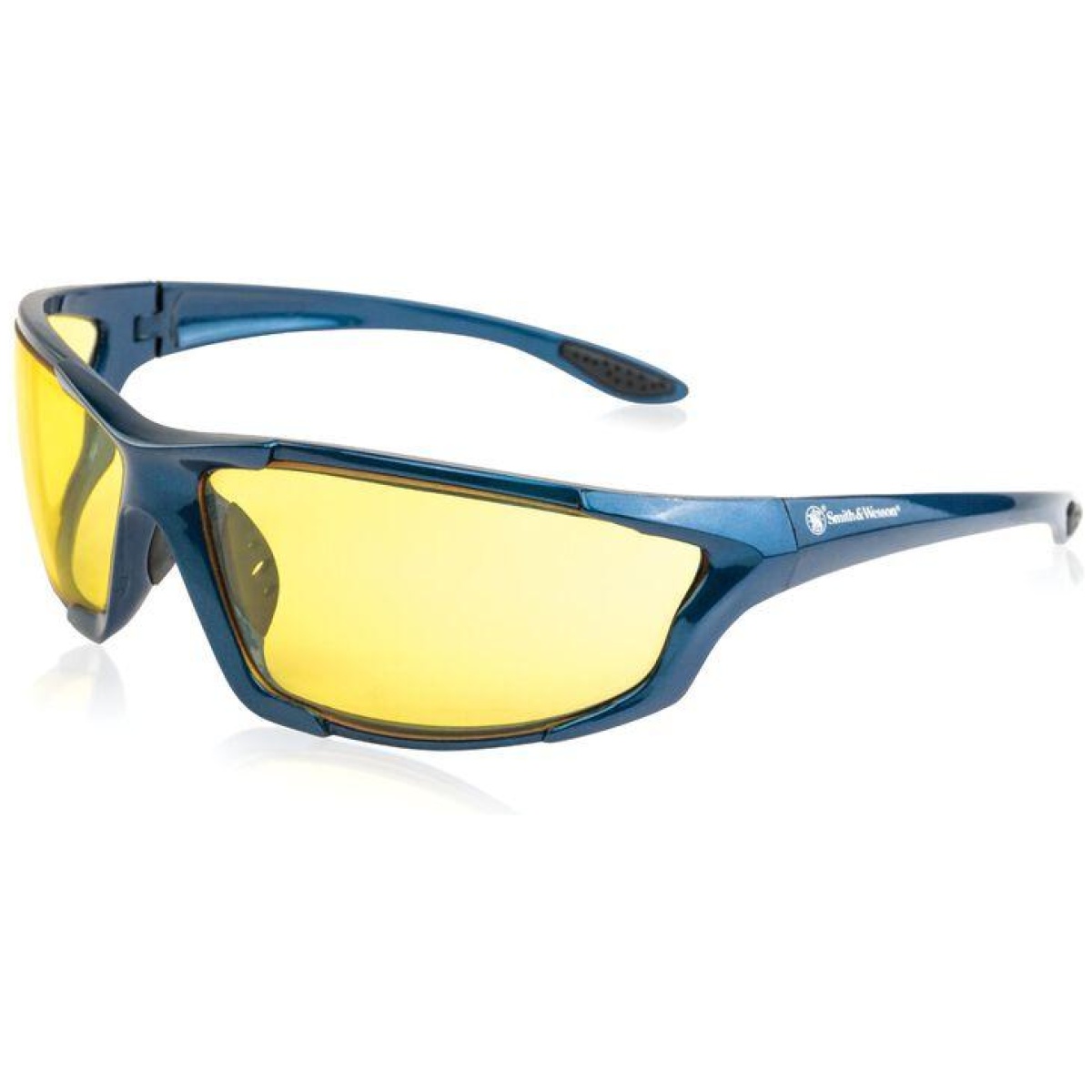 110160. Jpg - smith & wesson major full frame shooting glasses blue with amber lens - 110160