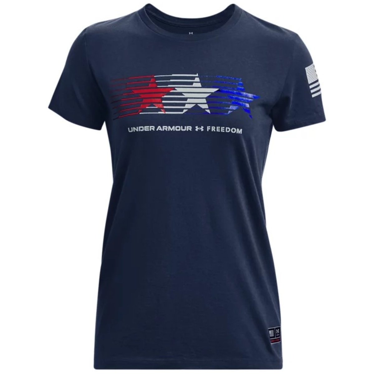 1377093408lg. Jpg - women's ua freedom star t-shirt - 1377093408lg