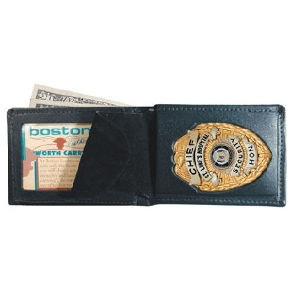 250-9004. Jpg - billfold style badge wallet - 250 9004