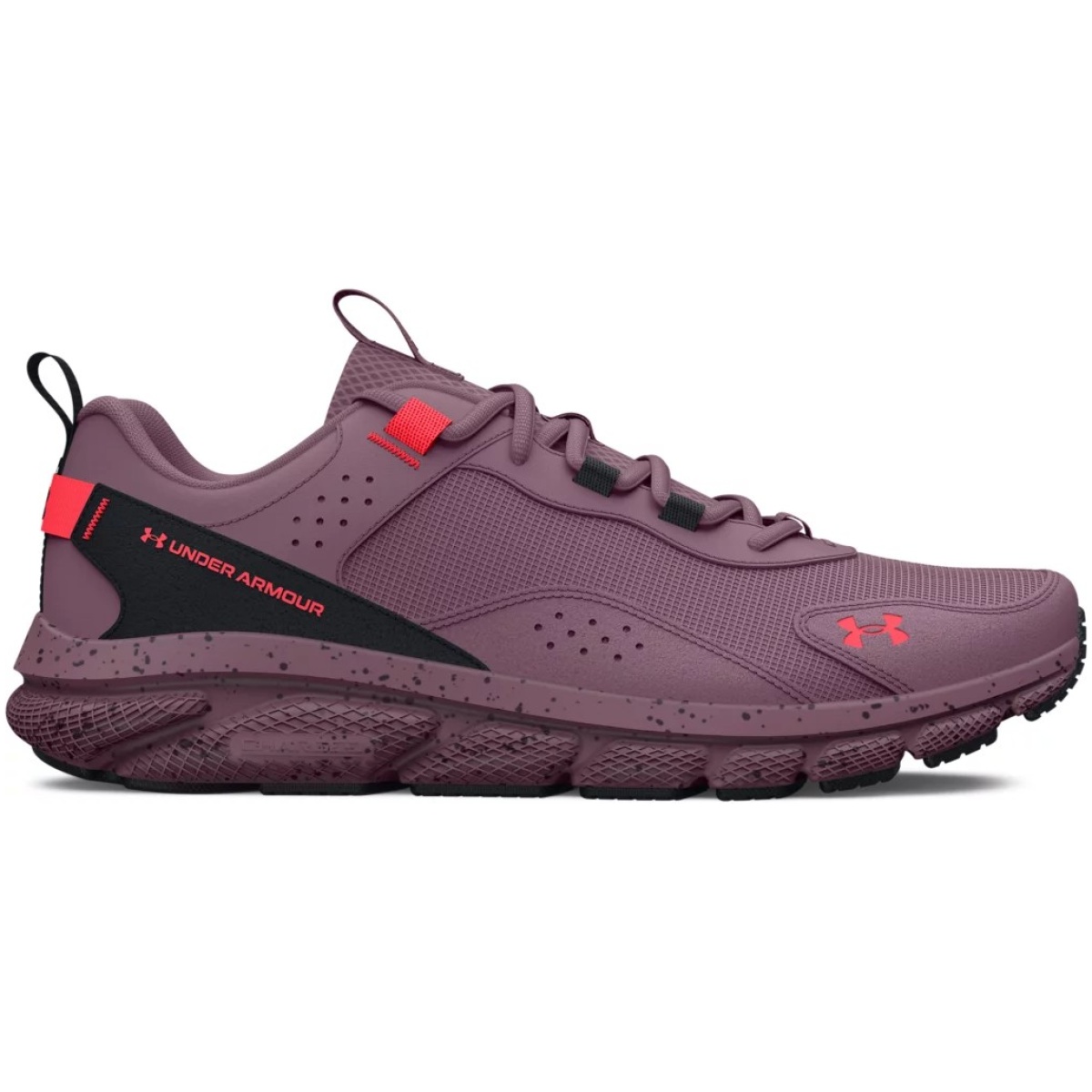 30257516036. Jpg - women's ua charged verssert speckle running shoes - 30257516036