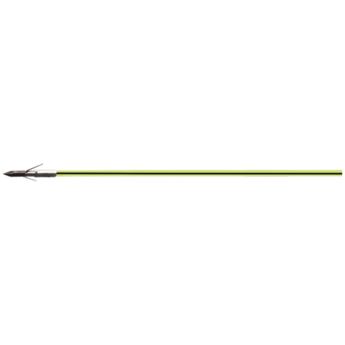 42410gn. Jpg - pse bowfishing arrow fish - stick carbon w/slide & point - 42410gn