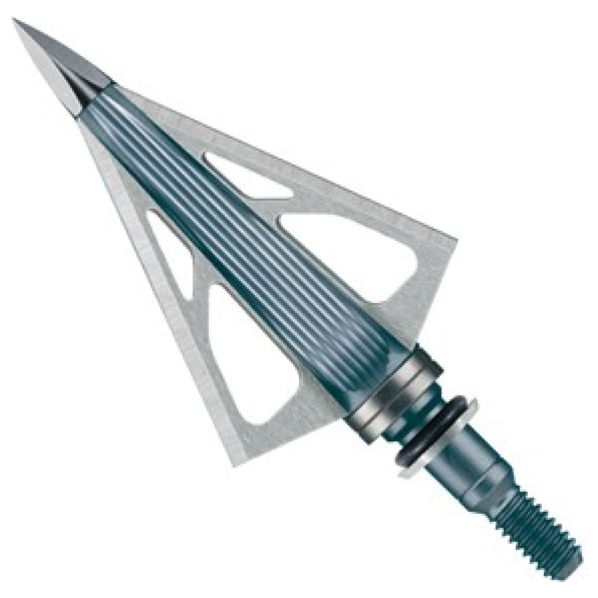 60150. Jpg - nap broadhead thunderhead - 3-blade 100gr 1 3/16" cut 5pk - 60150