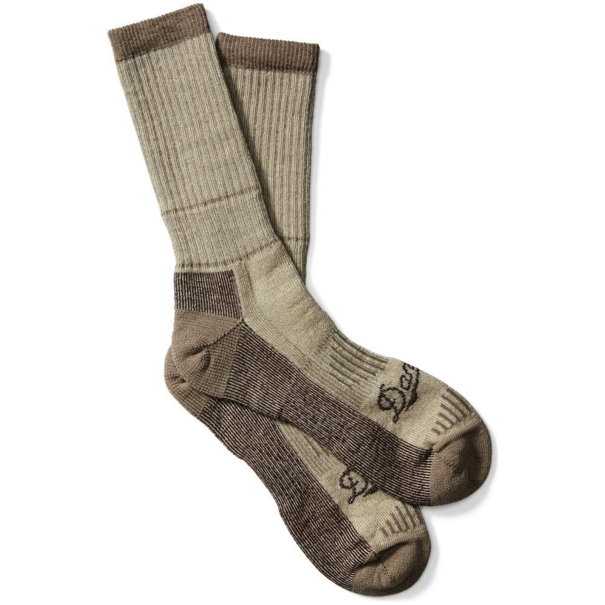 75002_1. Jpg - danner merino midweight hunting socks crew brown m - 75002 1