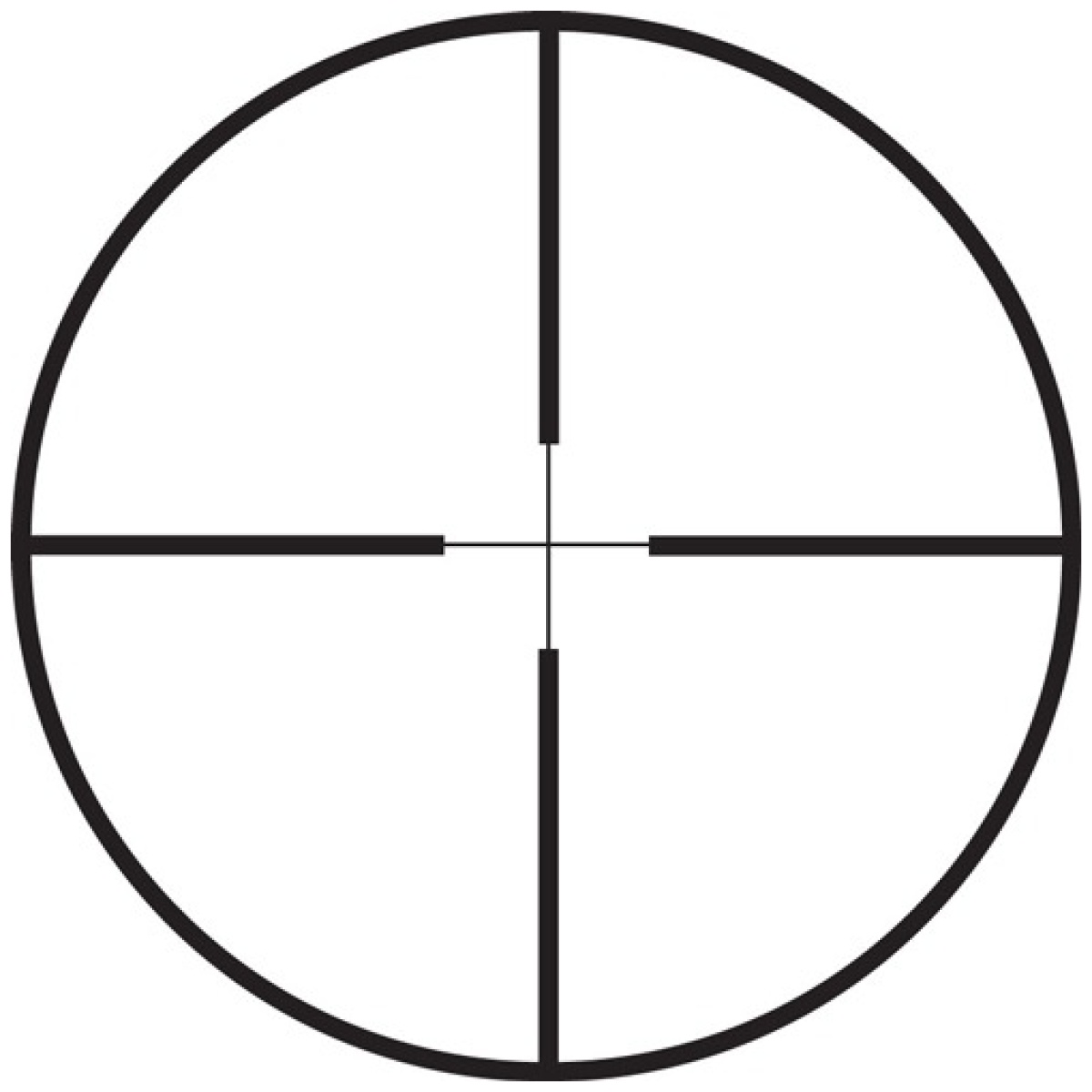 A1171_reticle. Jpg - traditions scope kit 3-9x40mm - duplex medium rings 2pc base - a1171 reticle