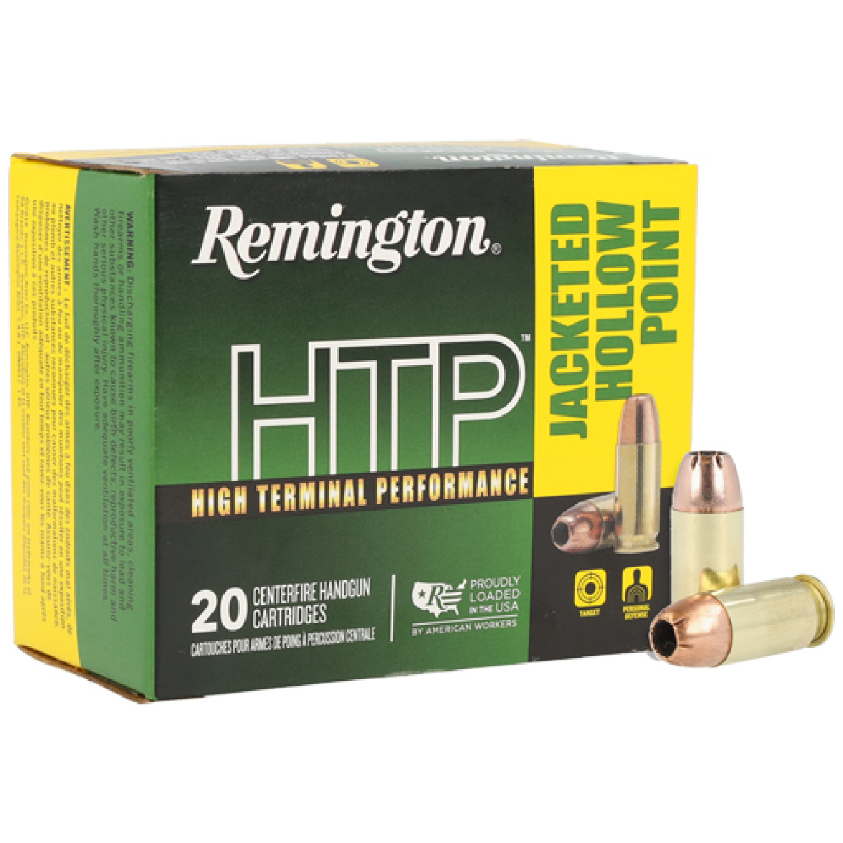 A21455. Jpg - remington htp 45 acp 230gr - jhp 20rd 25bx/cs - a21455