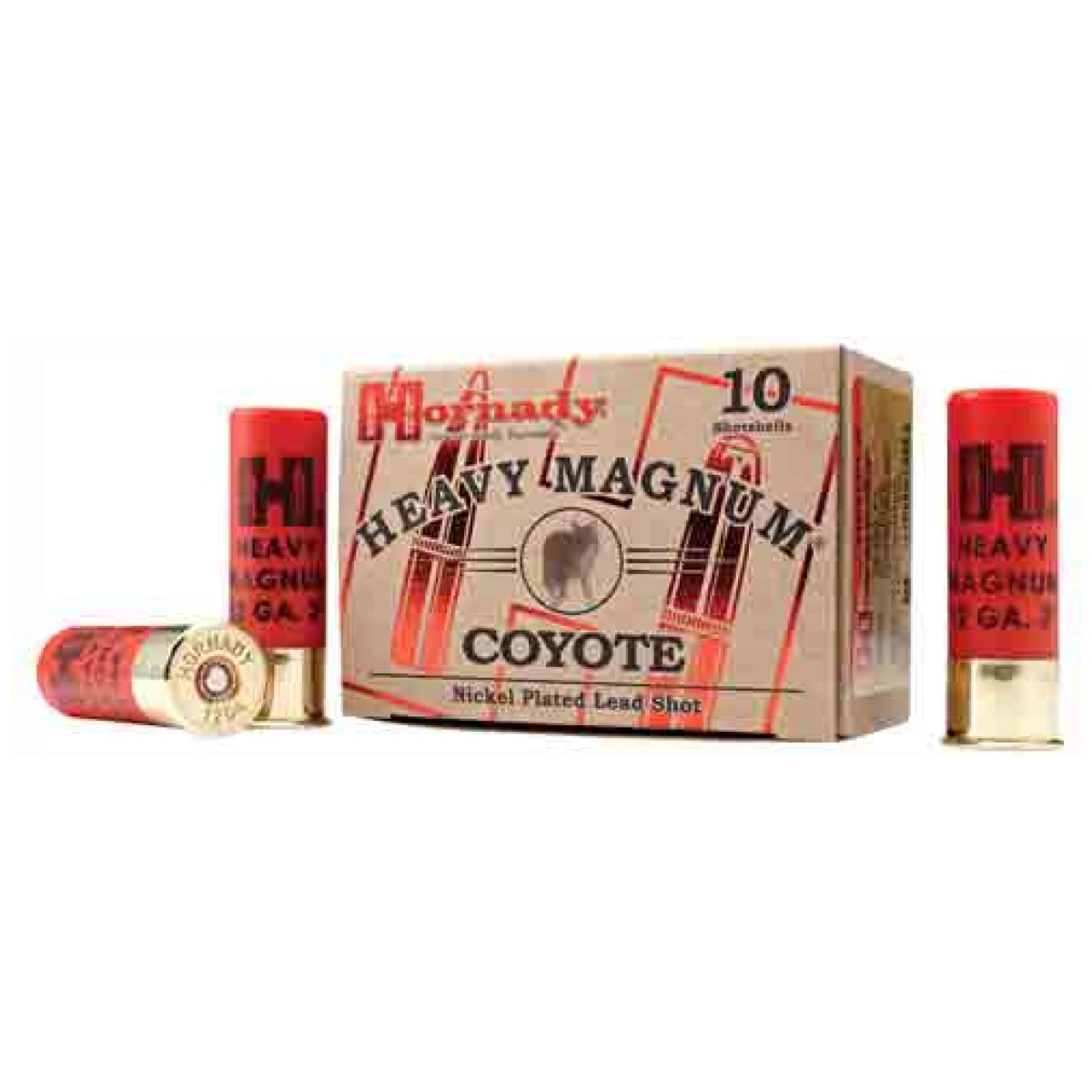 Ahdy86224. Jpg - hornady 12ga 3" 1-1/2oz nickel - plated 00 buck 10rd 10bx/cs - ahdy86224