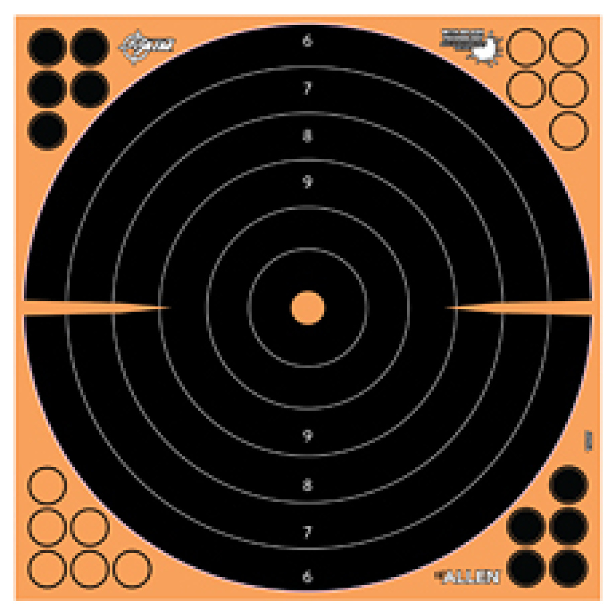 Aln15227_1. Jpg - allen ez aim 16"x16" bullseye 5pk - aln15227 1