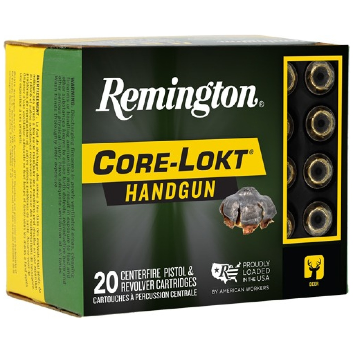 Ar20220_1. Jpg - remington 357 mag 180gr - core-lokt jhp 20rd 10bx/cs - ar20220 1