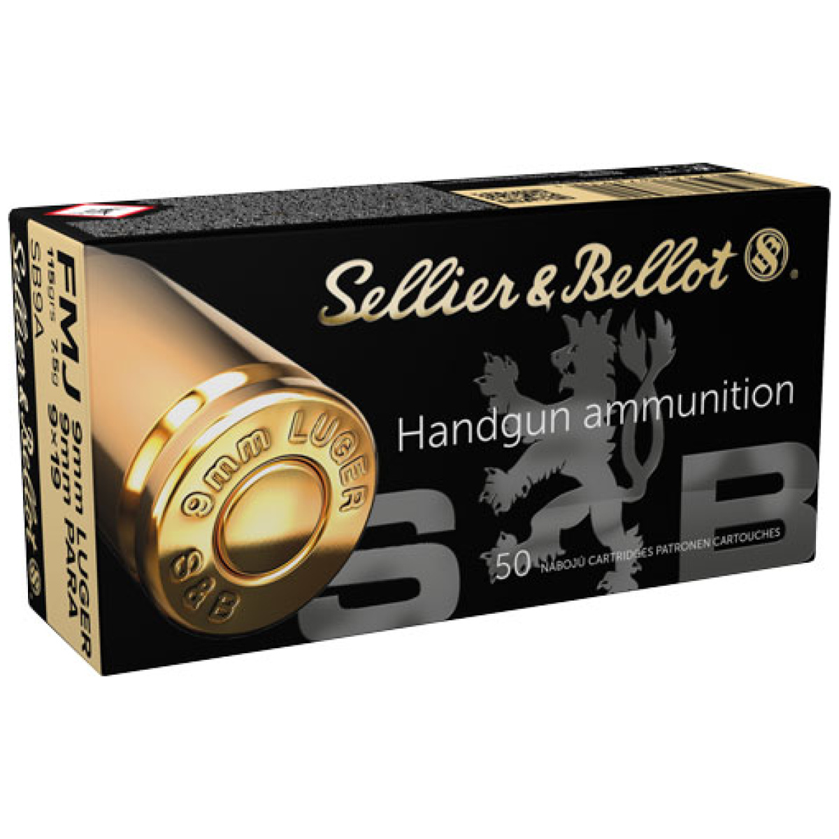 Asb9a_1. Jpg - s&b 9mm luger 115gr fmj - 50rd 20bx/cs - asb9a 1