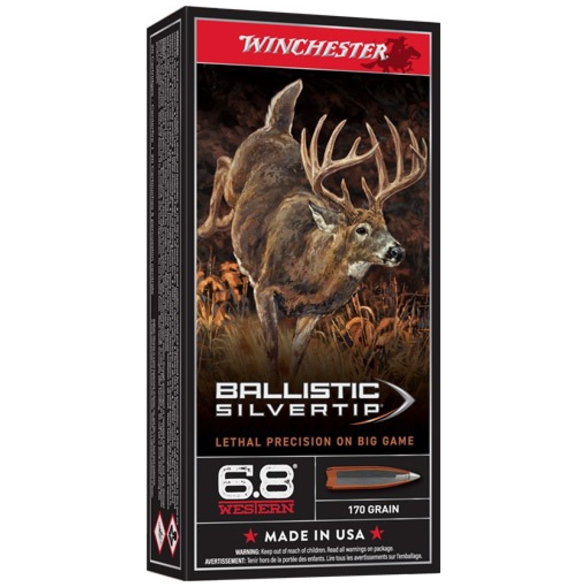 Asbst68w_1. Jpg - winchester supreme 6. 8 western - 170gr silvertip 20rd 10bx/cs - asbst68w 1